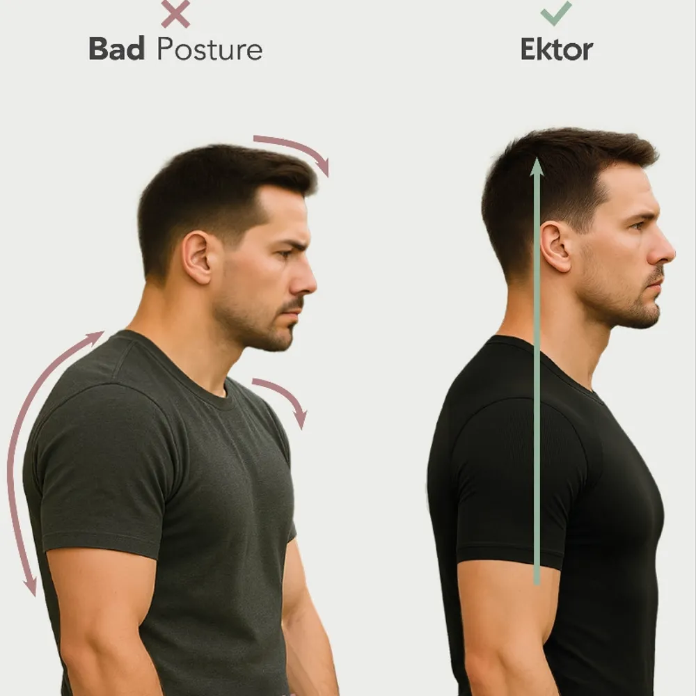 Kompresinė laikyseną koreguojanti palaidinė vyrams 200330