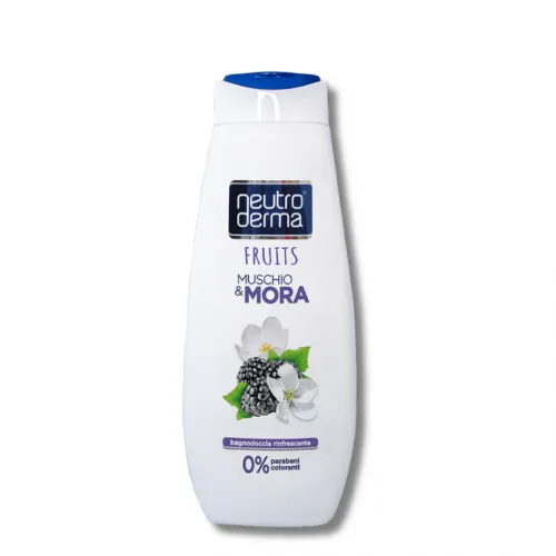 Dušo gelis Muskusas ir Gervuogė Neutro Derma 500ml
