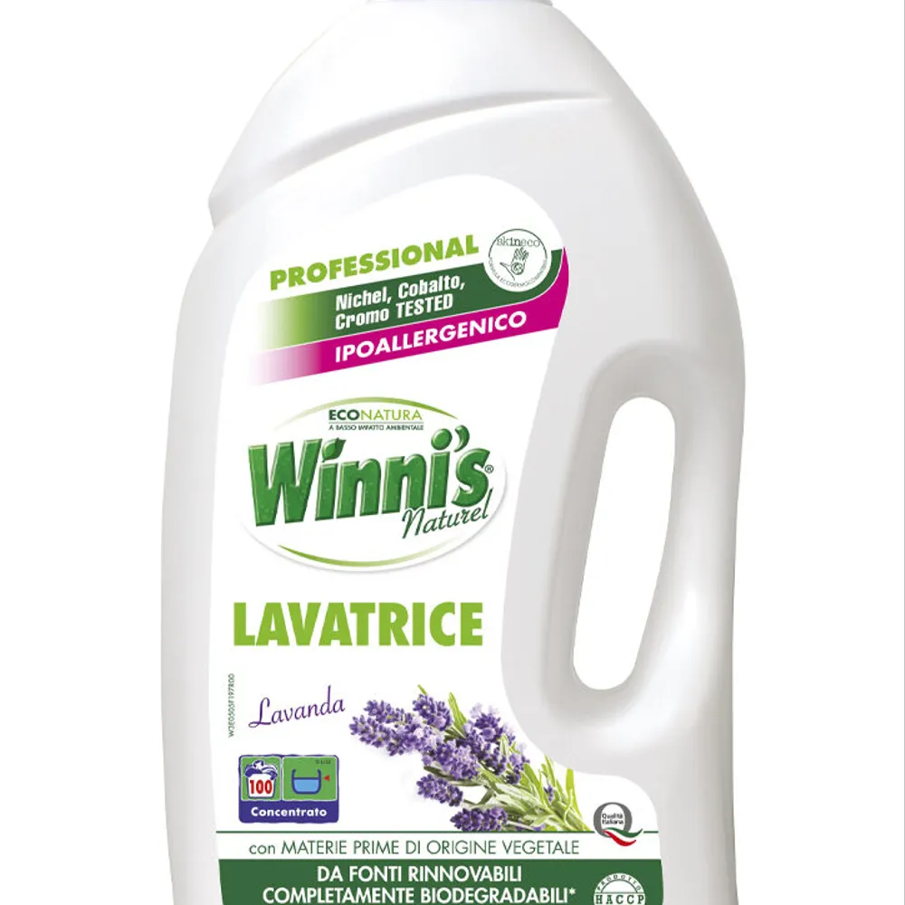 Ekologiškas koncentruotas skalbiklis Levanda 100 sk. WINNI'S 5000ml