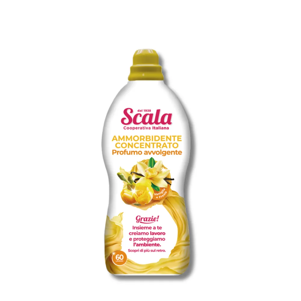Koncentruotas skalbinių minkštiklis Vanilė ir Frezijos SCALA (60 skalbimų) 1500ml