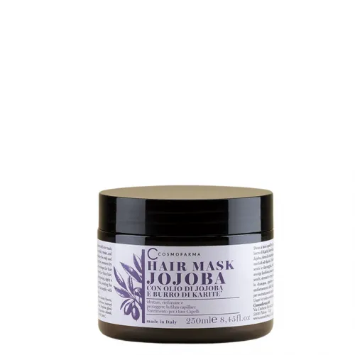 Maitinamoji kaukė su simondsijų aliejumi ir taukmedžio sviestu Cosmofarma 500ml