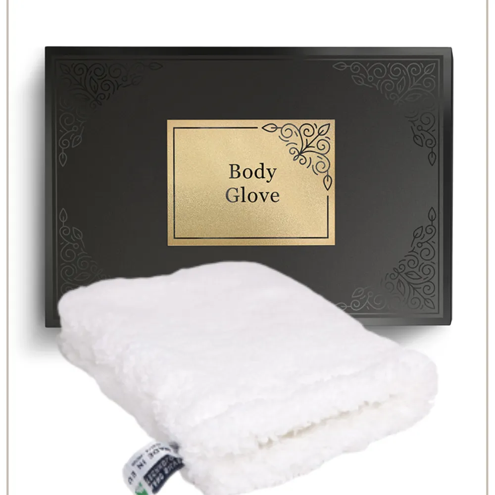 Pirštinė kūnui prausti ir prižiūrėt Raypath Body Glove su sidabru