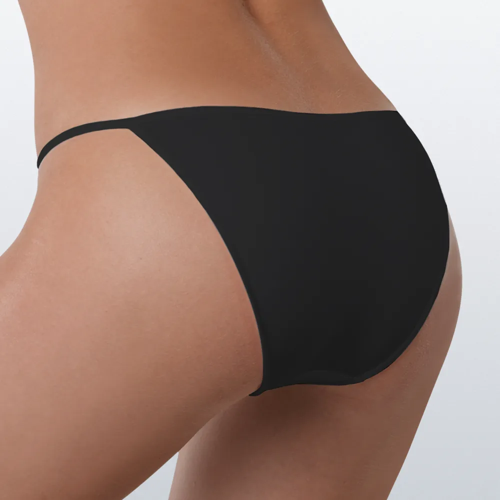 APSIMOKA! 3vnt. juodos spalvos kelnaitės