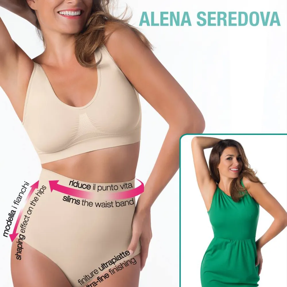 Liekninančios kelnaitės aukštu liemeniu 