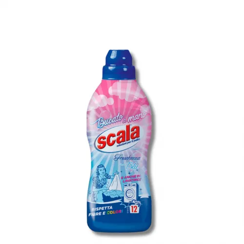 Delikačių audinių skalbiklis SCALA 750ml (12 SKALBIMŲ)