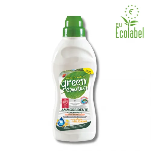 Ekologiškas koncentruotas skalbinių minkštiklis Jazminas GREEN EMOTION 750ml