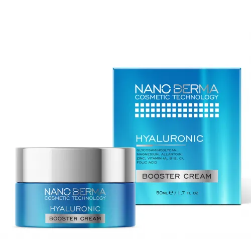 Veido kremas su Hialuronu NANODERMA Hyaluronic, 50 ml