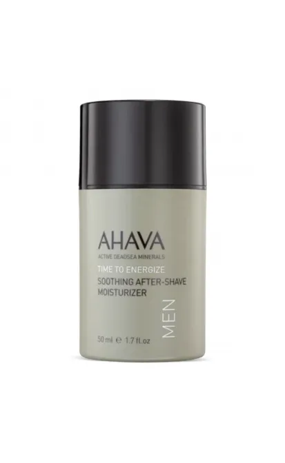 AHAVA TIME TO ENERGIZE MEN RAMINAMASIS VEIDO KREMAS PO SKUTIMOSI, 50 ML