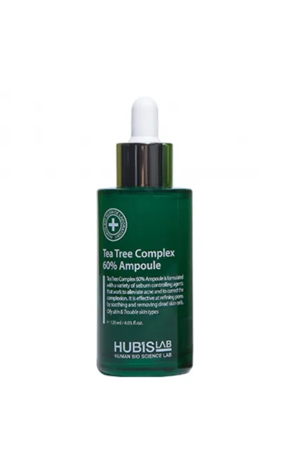 HUBISLAB AMPULĖ SU 60% ARBATMEDŽIO KOMPLEKSU, 120 ML
