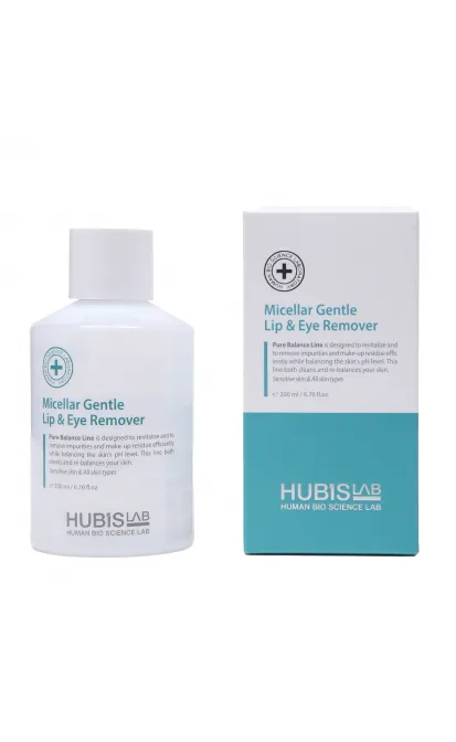 HUBISLAB PURE BALANCE MICELINIS MAKIAŽO VALIKLIS, 200 ML