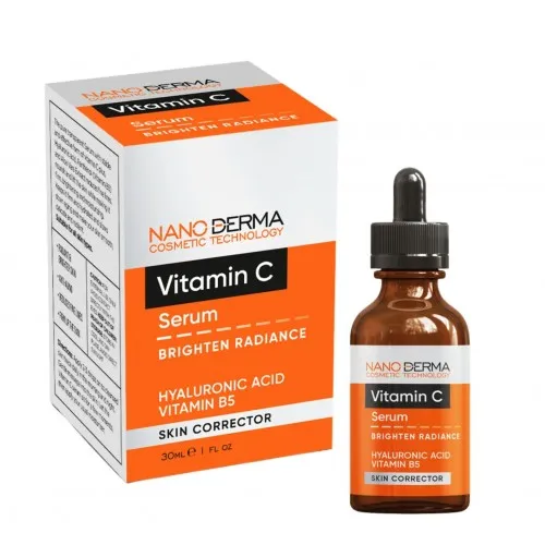 Vitamino C serumas veidui NANODERMA 30ml