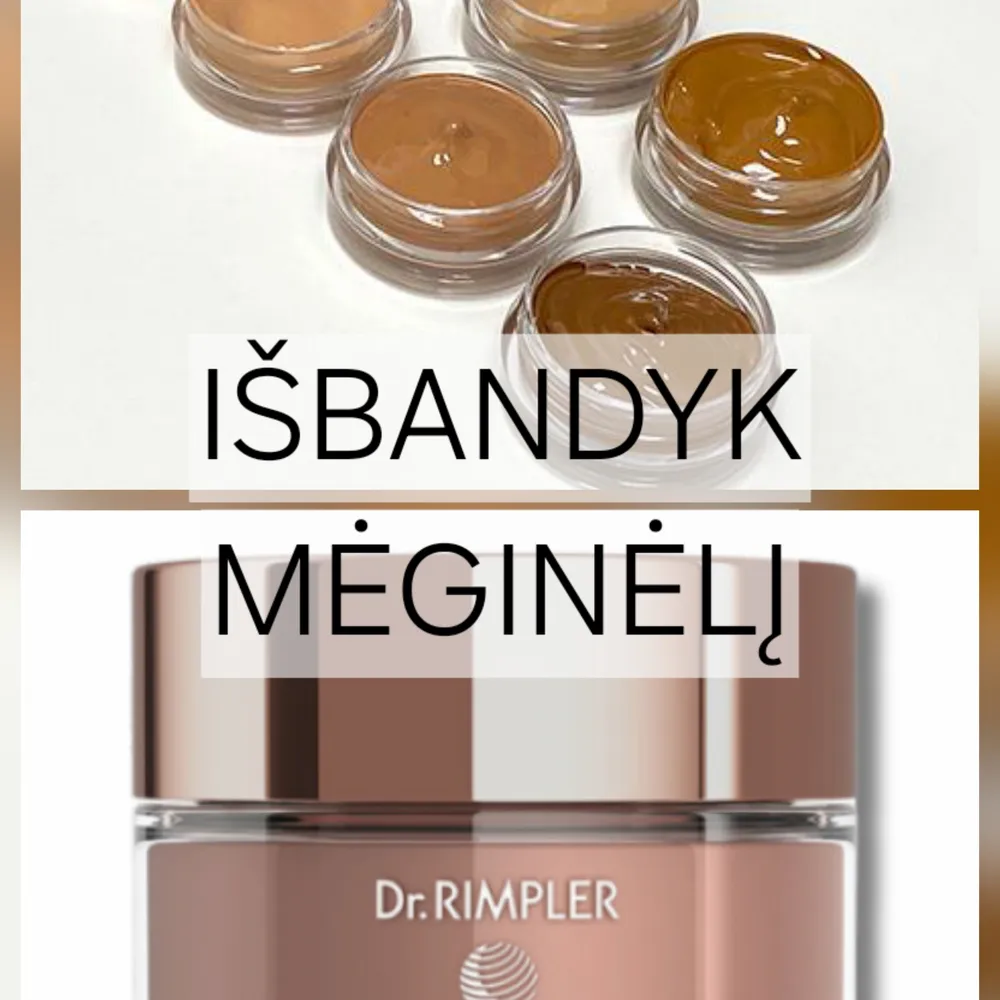 Prabangus BB kremas 4in1 Dr.Rimpler 30ml- MĖGINĖLIS 3ml