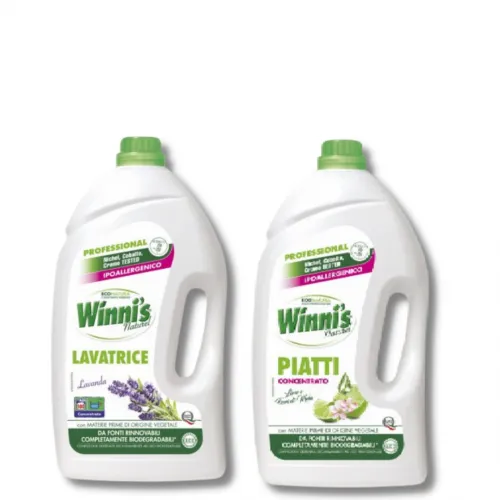 APSIMOKA!!! EKOLOGIŠKAS BUITINĖS CHEMIJOS RINKINYS PROFESIONALAMS 2 WINNI 