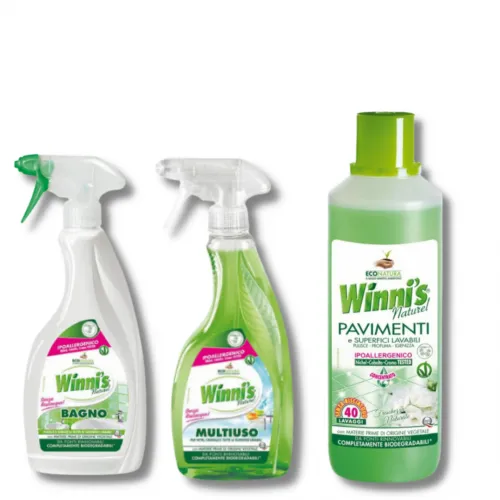 EKOLOGIŠKAS BUITINĖS CHEMIJOS RINKINYS VONIAI WINNI