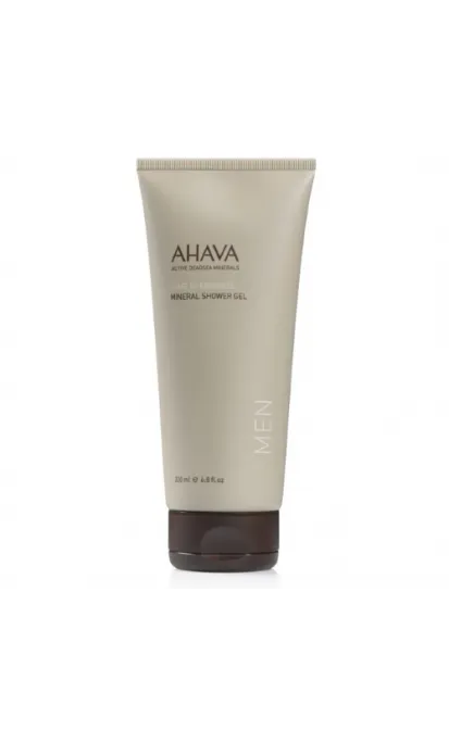 AHAVA TIME TO ENERGIZE MEN MINERAL DUŠO GELIS VYRAMS, 200 ml      