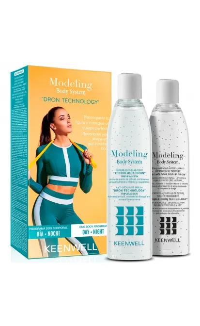 Serumų rinkinys, kurie efektyviai kovoja su celiulitu ir formuoja siluetą