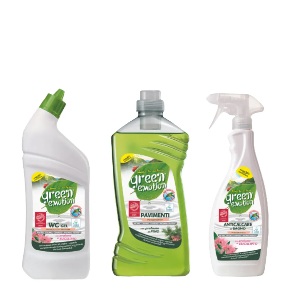 Ekologiškas Buitinės Chemijos rinkinys Spindintys paviršiai Green Emotion