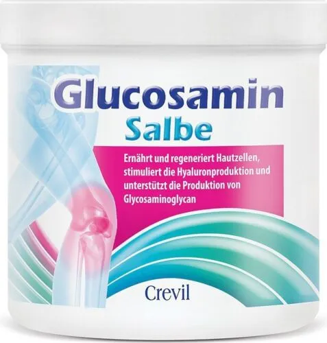 Masažinis kremas Gliukozamin Salbe CREVIL 250 ml