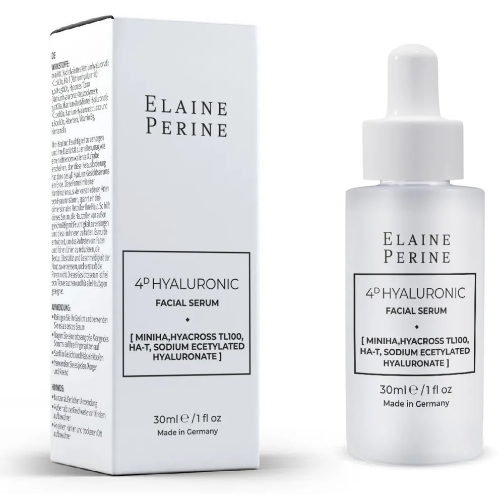 4D Hialurono rūgšties serumas veido odai Elaine Perine 30ml