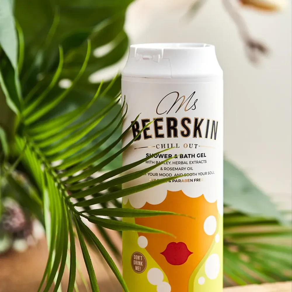 Ms Beerskin Chill Out dušo ir vonios želė (440ml)